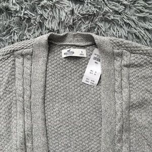 Hollister grey cardigan